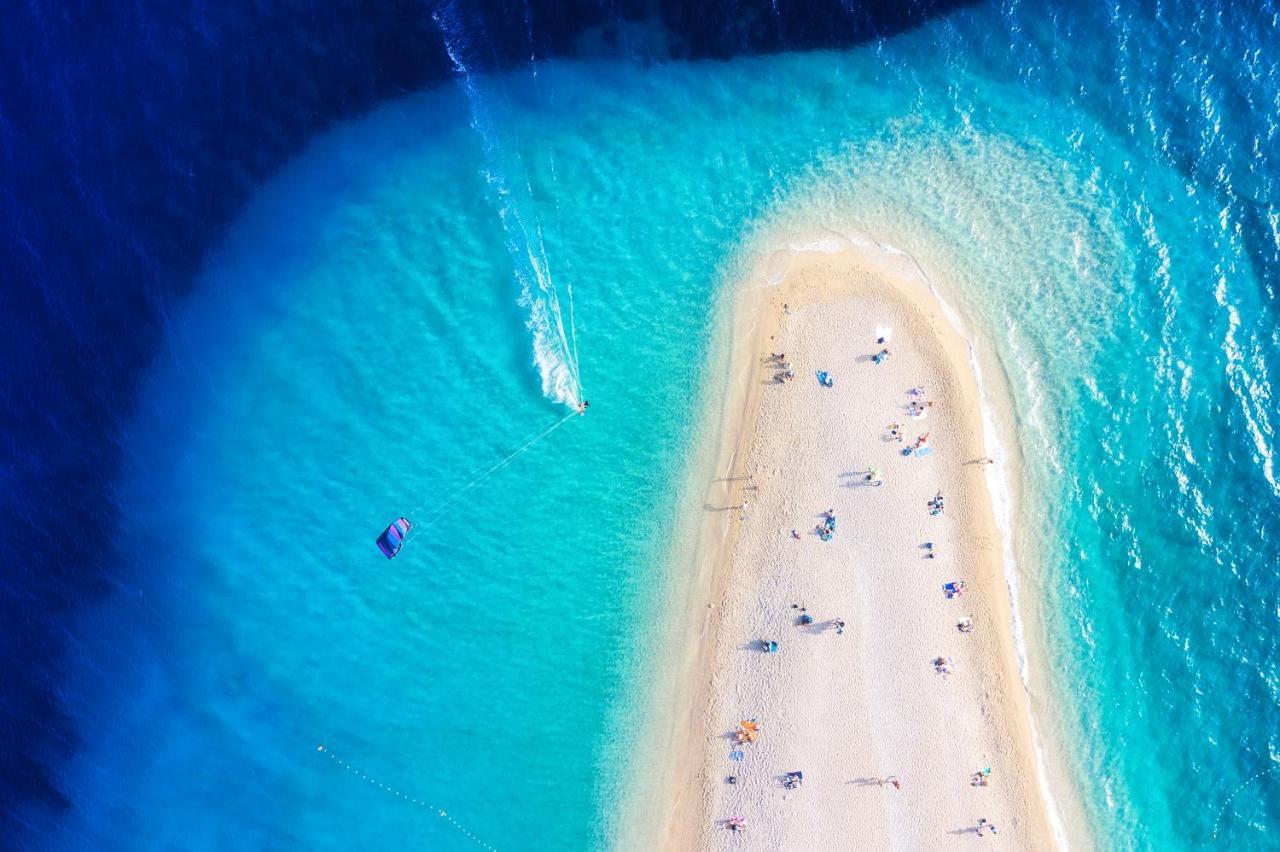 Seas The Day Apartments Podstrana Esterno foto