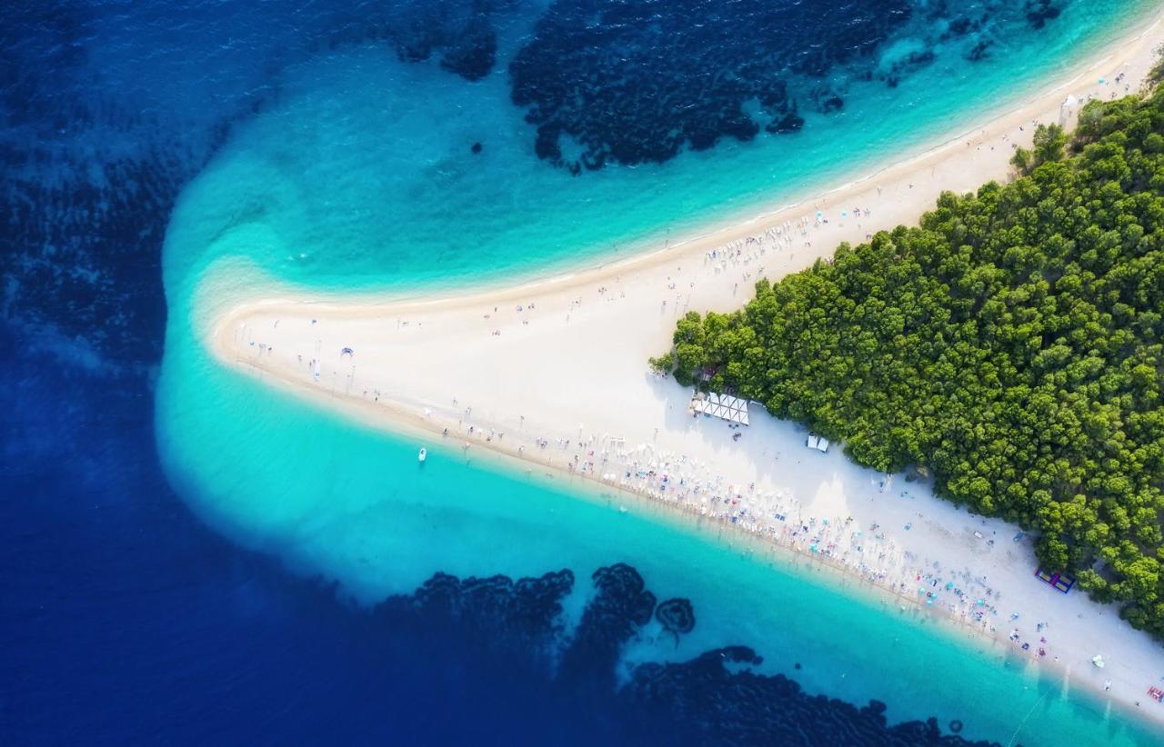 Seas The Day Apartments Podstrana Esterno foto